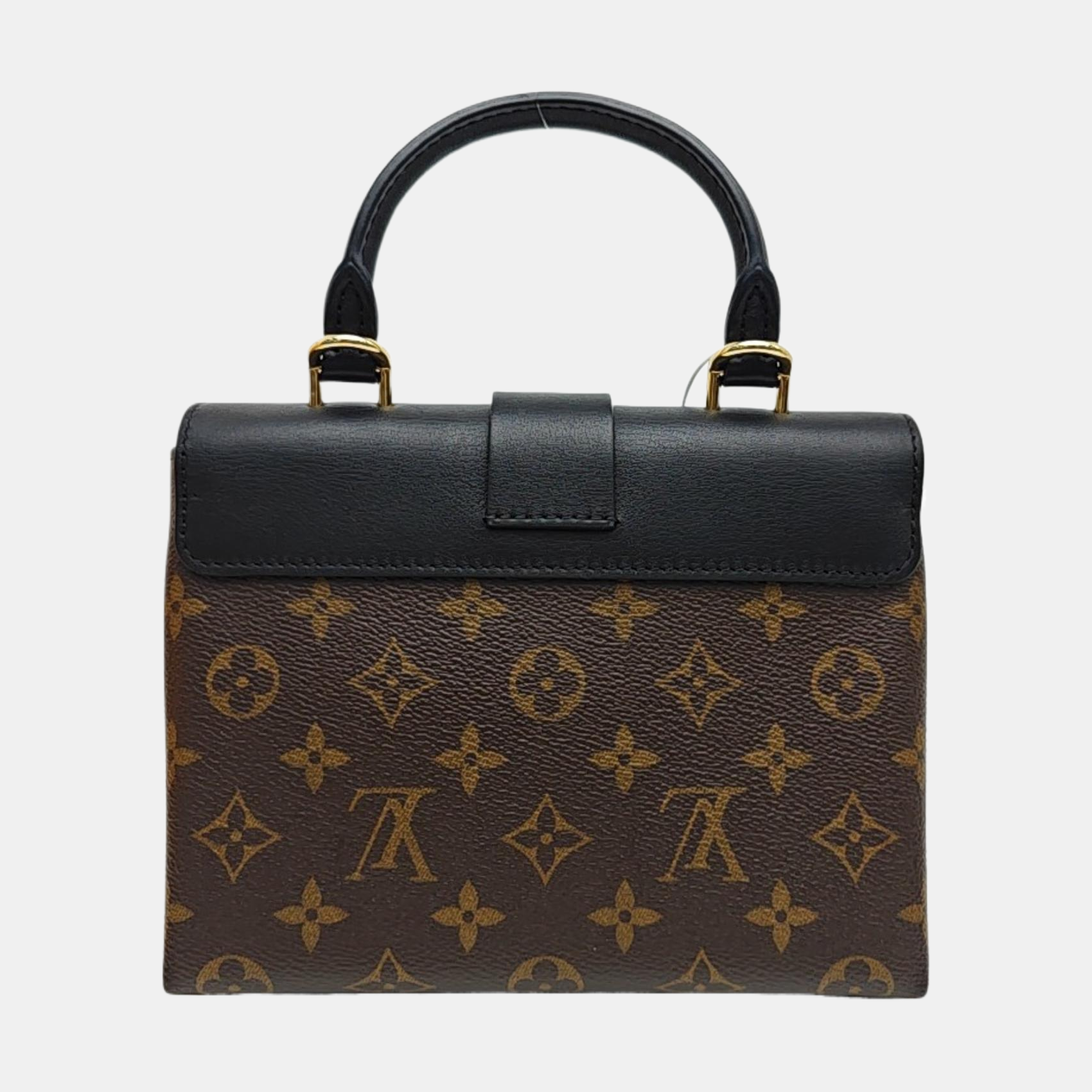LOCKY BB Monogram Coated Canvas Brown