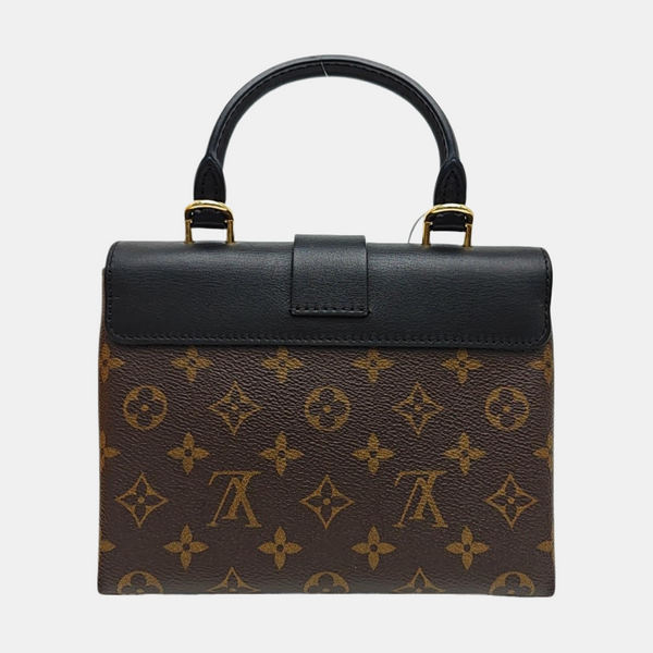 LOCKY BB Monogram Coated Canvas Brown