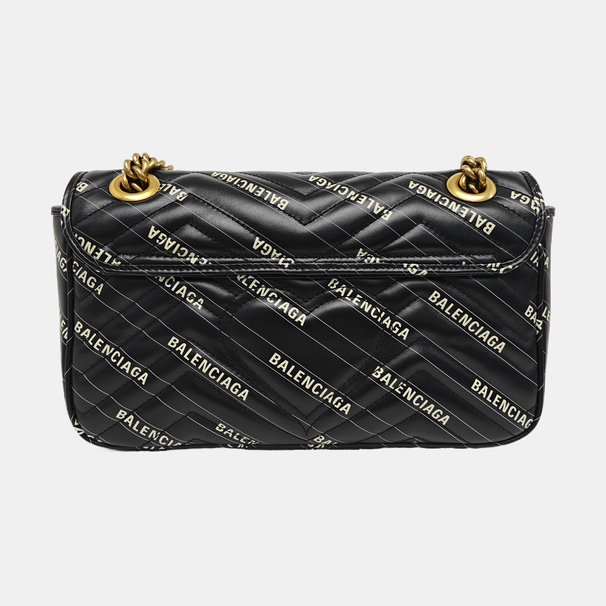 The Hacker Project Small Calfskin Black