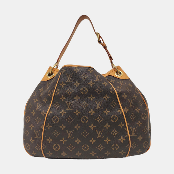 GALLIERA PM Monogram Coated Canvas Brown