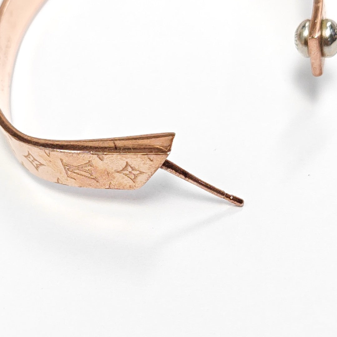 NANOGRAM Metal Rose Gold Earrings