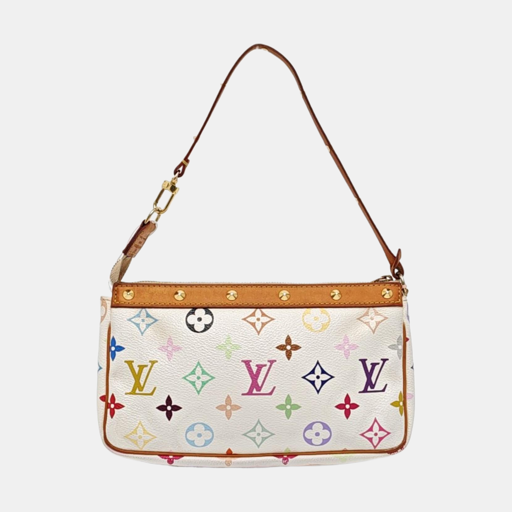 LV × TM ACCESSOIRES Monogram Coated Canvas White