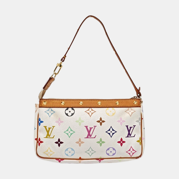 LV × TM ACCESSOIRES Monogram Coated Canvas White