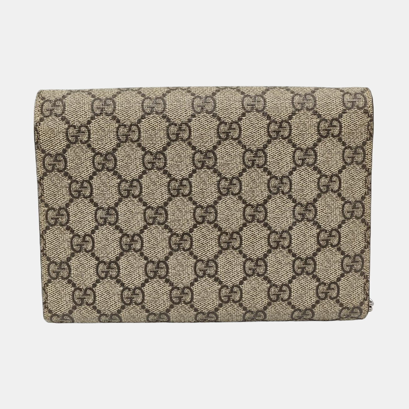 Dionysus Mini Monogram Coated Canvas Beige