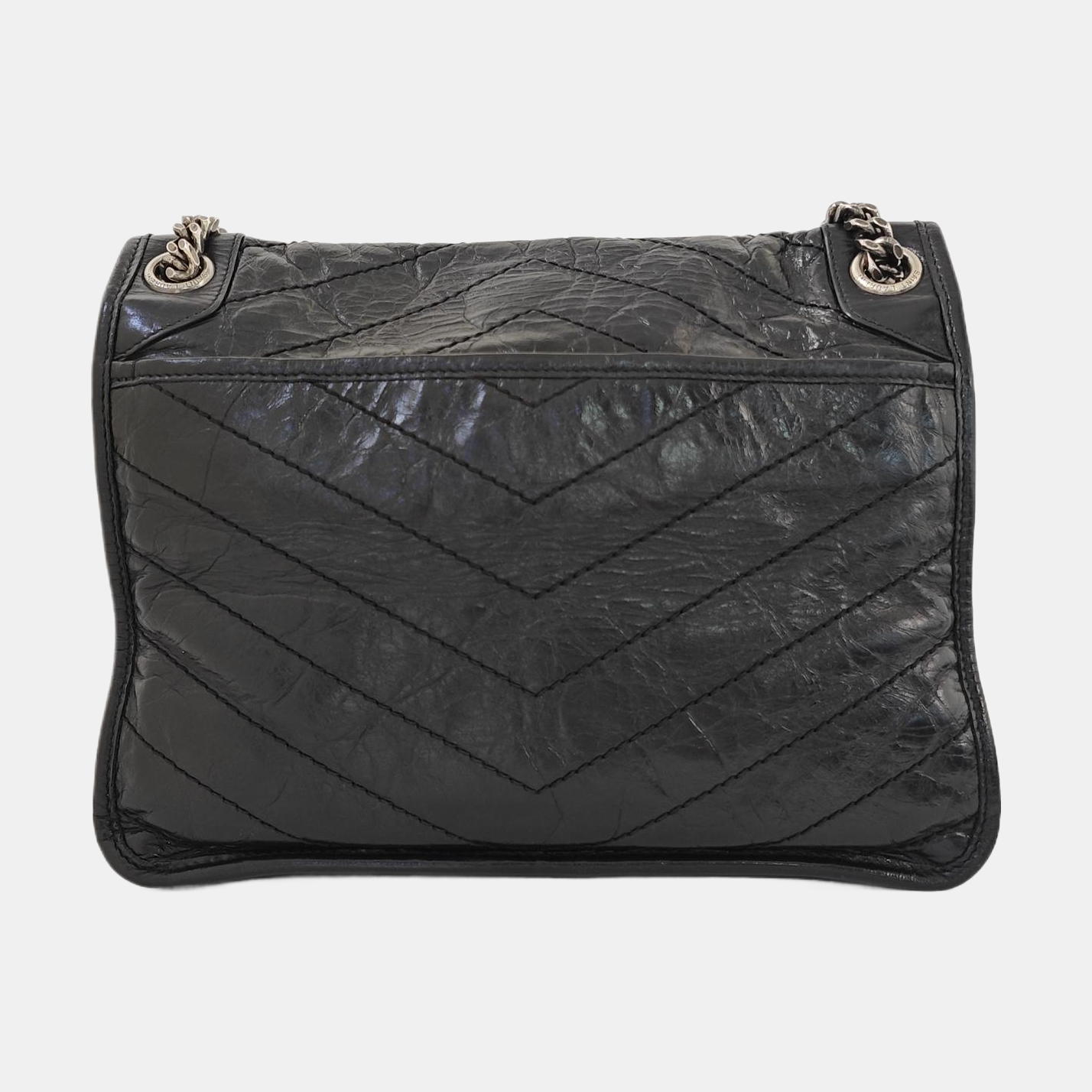 NIKI Medium Quilted Calfskin Black