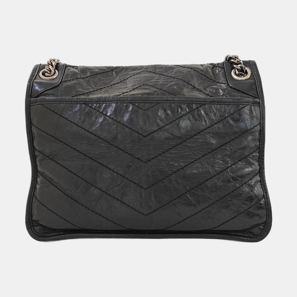 NIKI Medium Quilted Calfskin Black