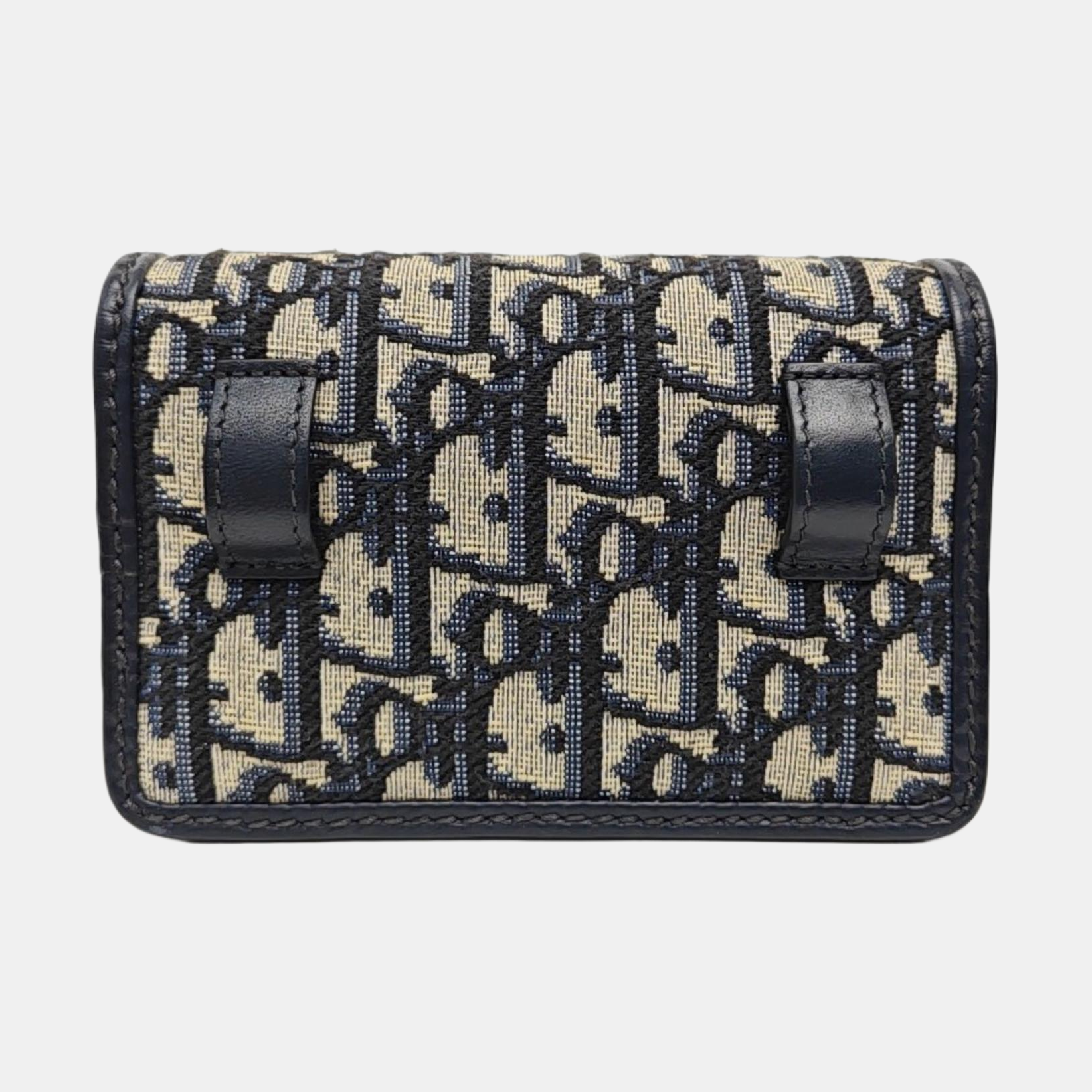 30 Montaigne Oblique Canvas Blue