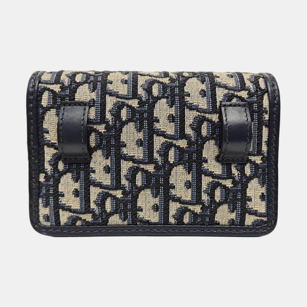 30 Montaigne Oblique Canvas Blue