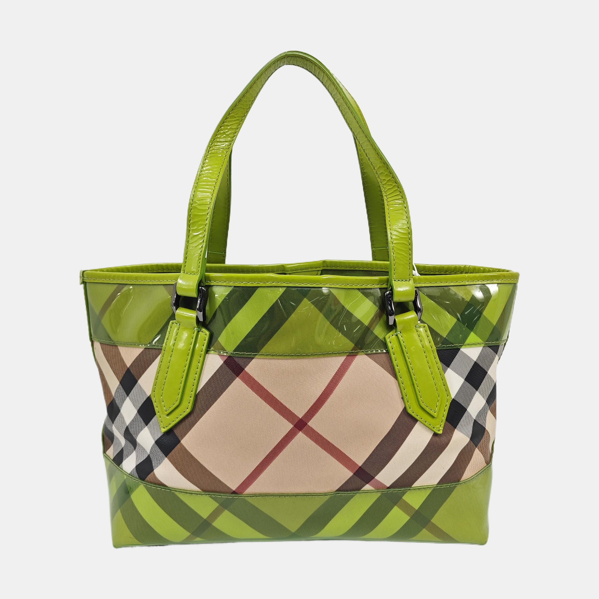 Coated Canvas Tote Bag Medium Multicolor