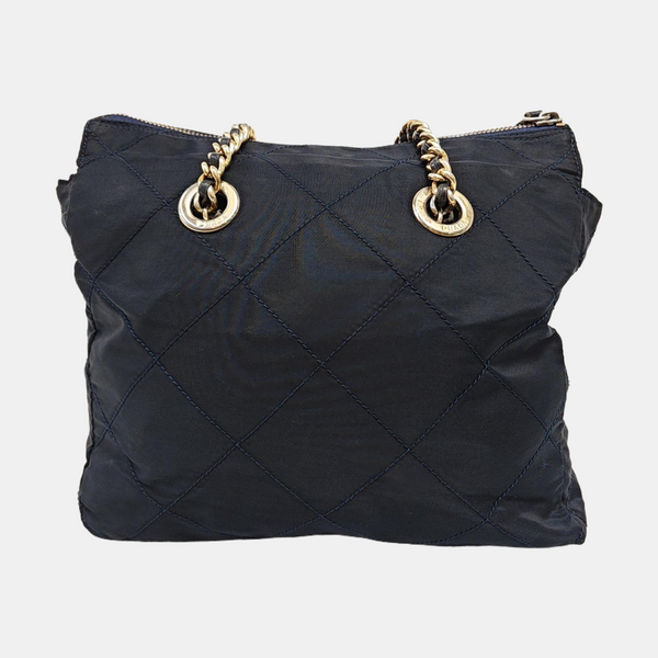 Re-Edition 1995 Chaîne Quilted Nylon Blue