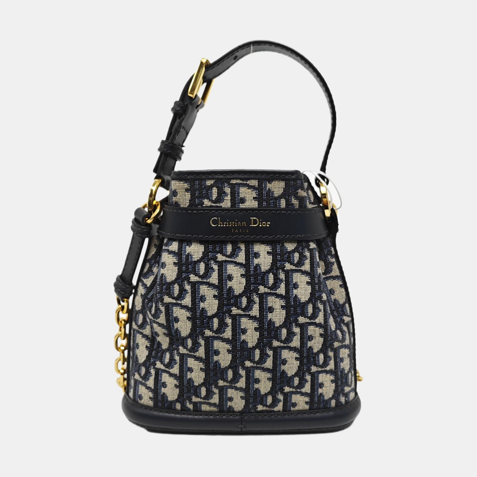 C'est Dior Small Oblique Canvas Blue