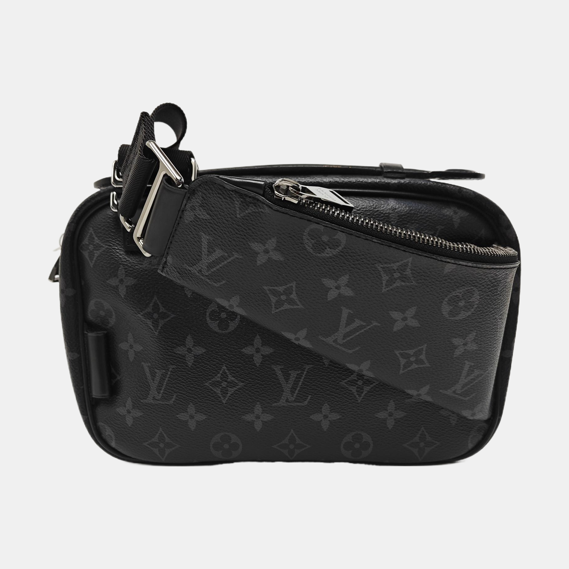 EXPLORER Monogram Coated Canvas Black