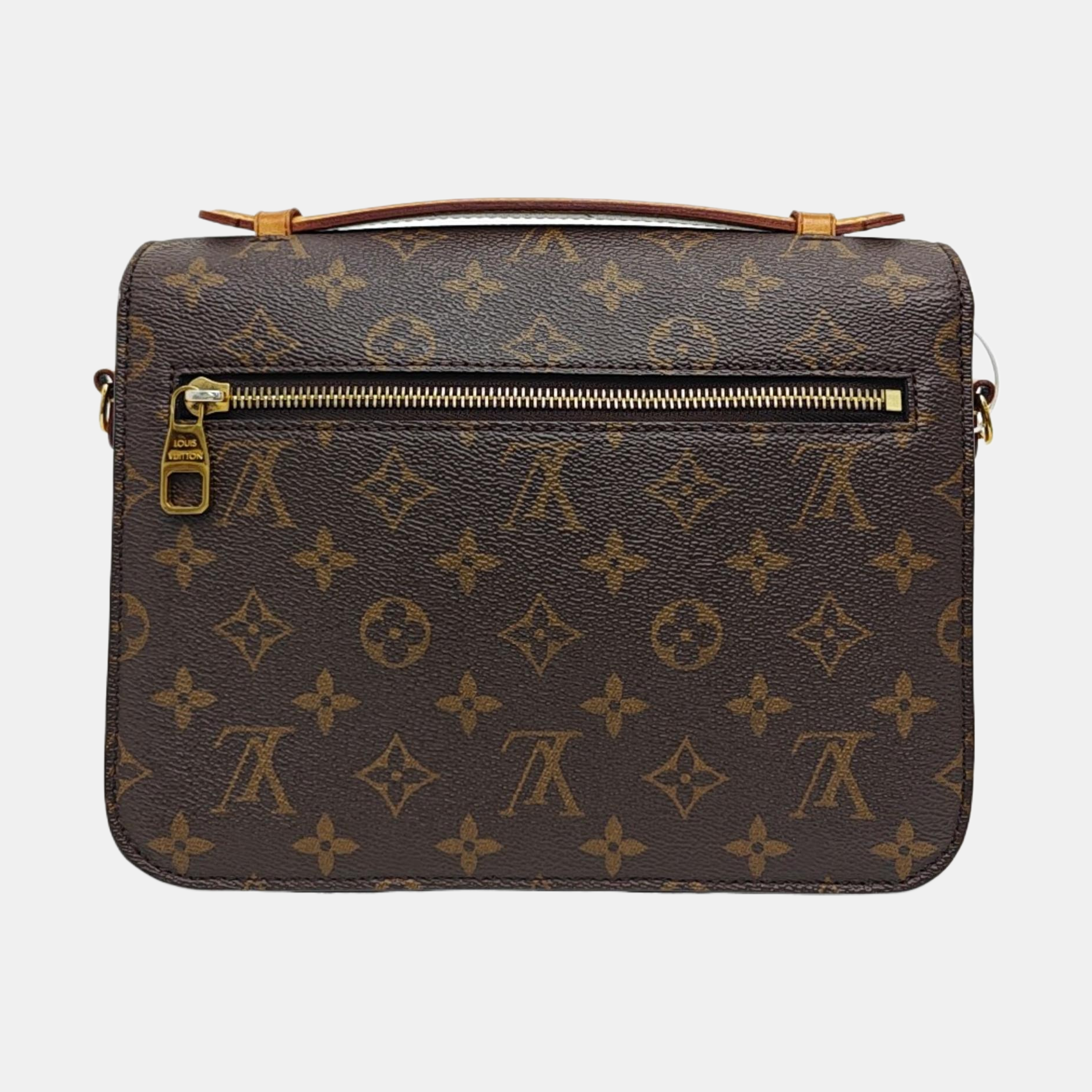 MONCEAU 26 Monogram Coated Canvas Brown