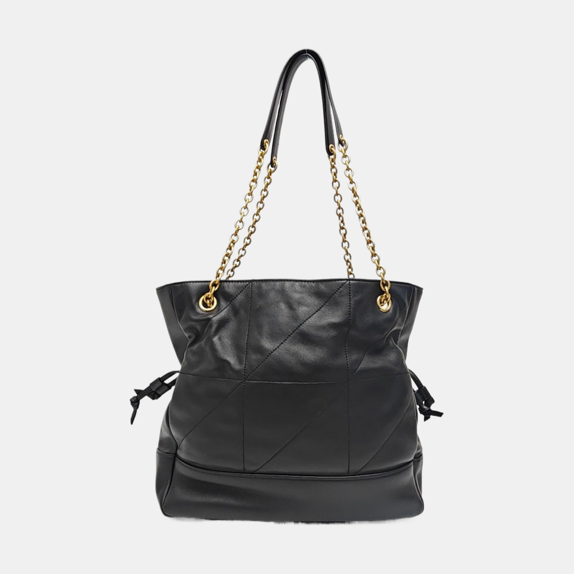 JAMIE SHOPPING Small Quilted Lambskin Black