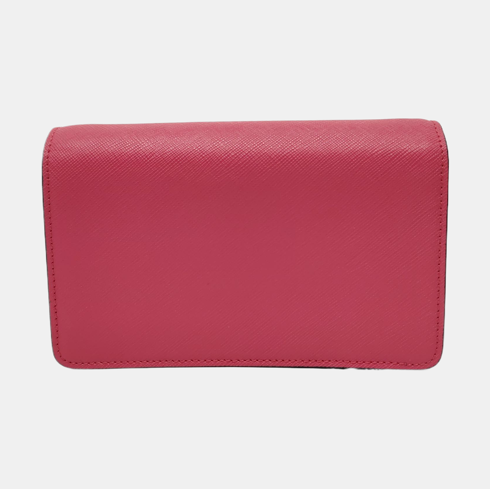 Saffiano Calfskin Shoulder Bag Red