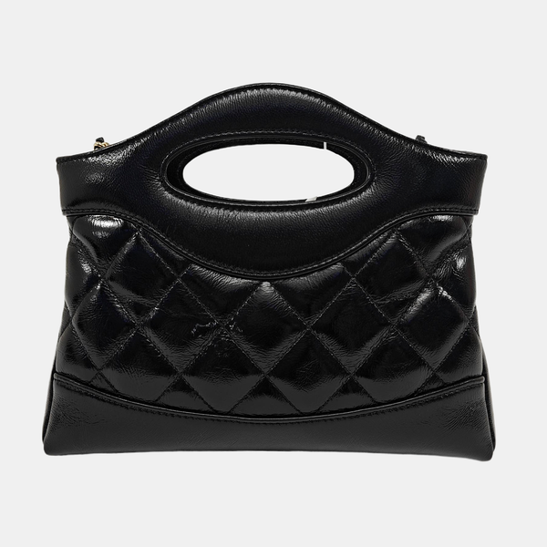 CHANEL 31 Quilted Lambskin Black