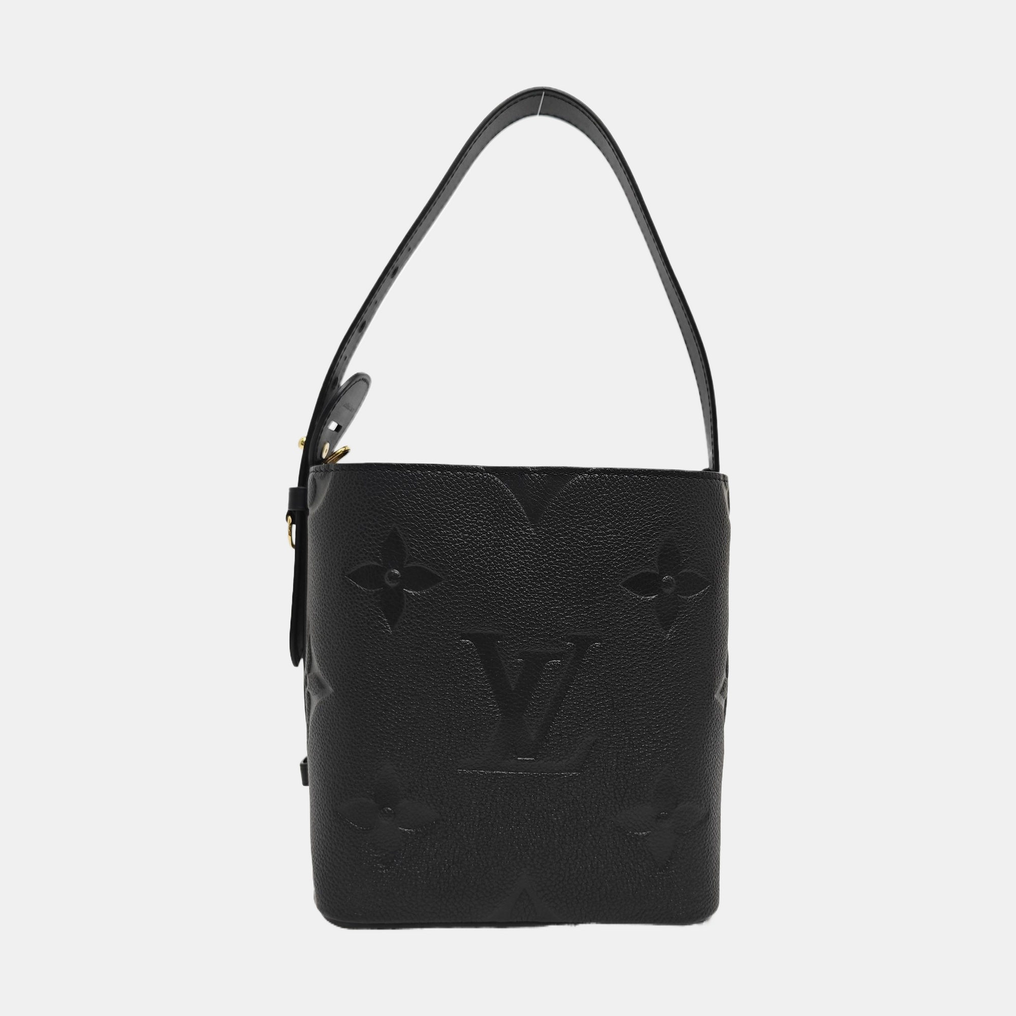 ALL IN BB Monogram Calfskin Black