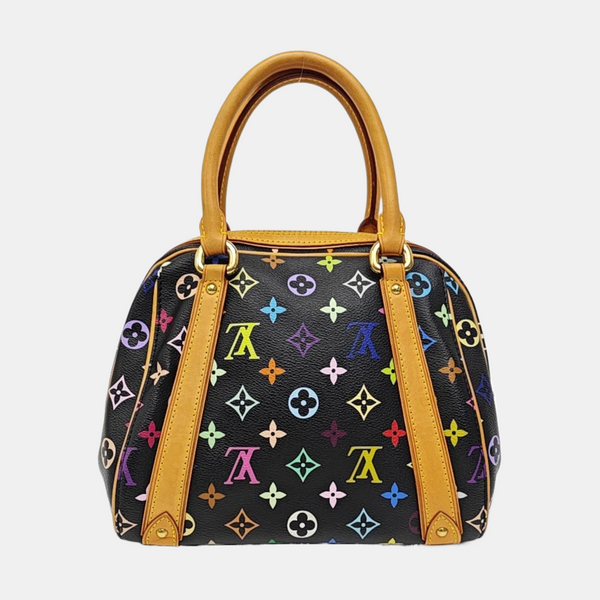 LV × TM PRISCILLA Monogram Coated Canvas Black