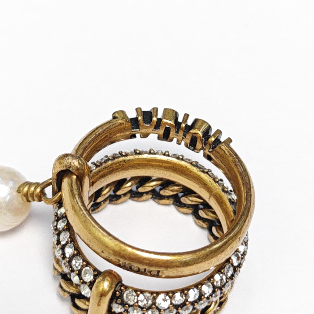 J'adior Metal Gold Ring EU 51
