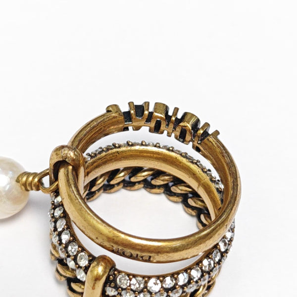 J'adior Metal Gold Ring EU 51