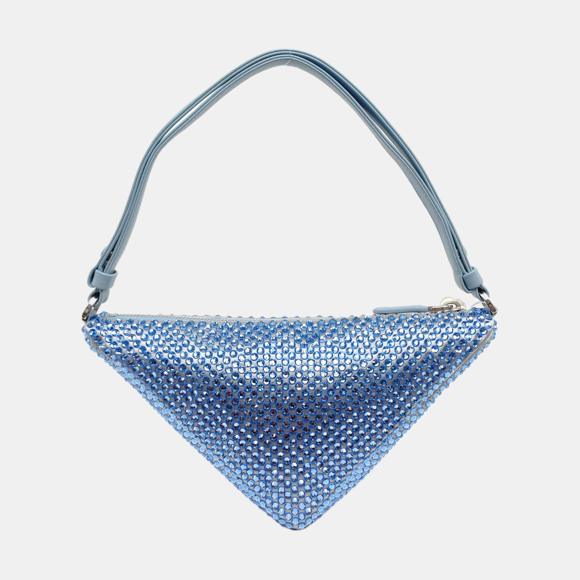 Crystal Shoulder Bag Blue