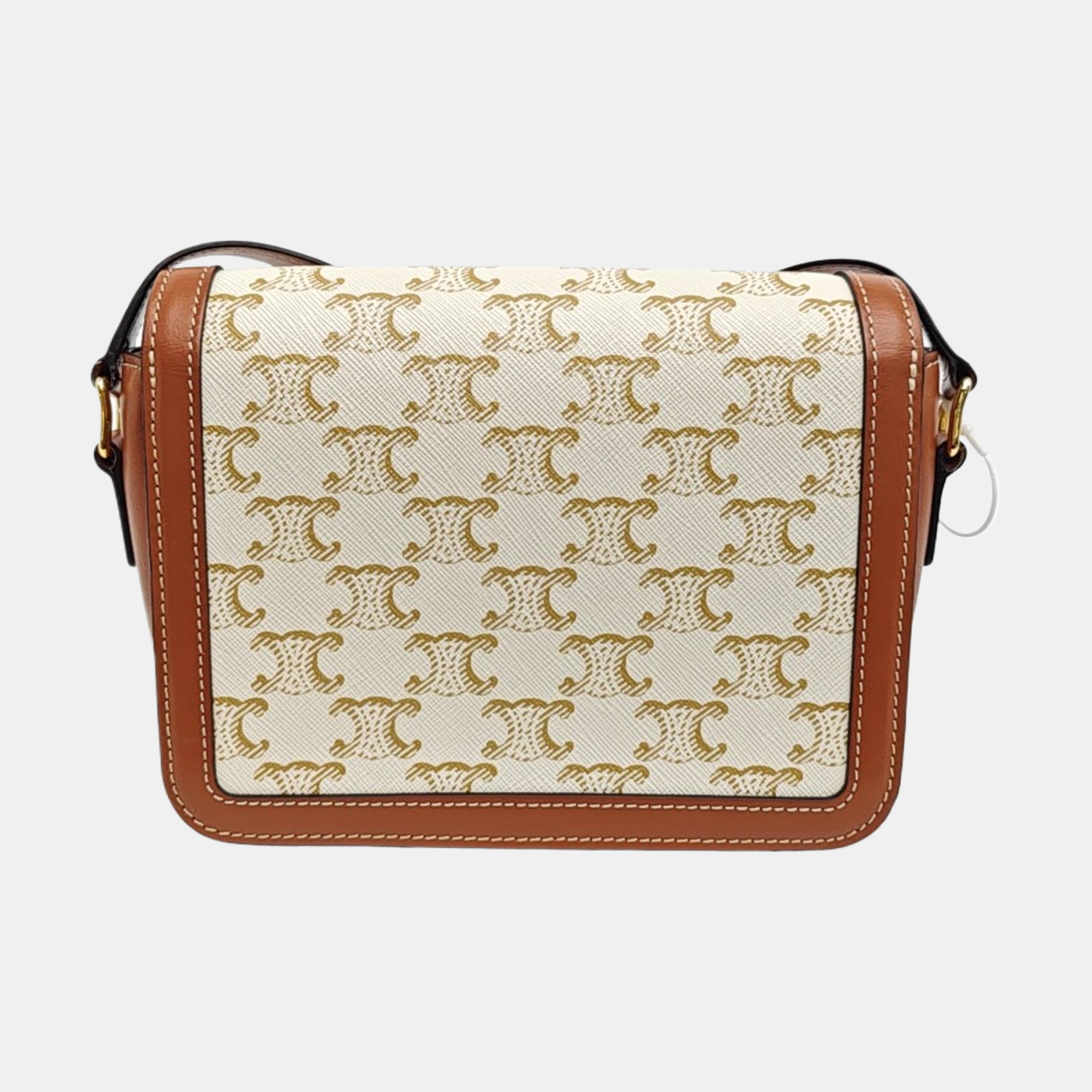 TRIOMPHE Teen Coated Canvas White