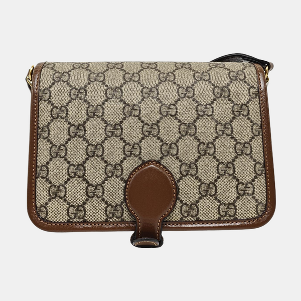 Retro Mini Monogram Coated Canvas Beige