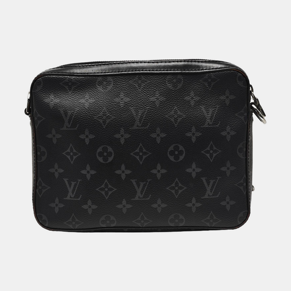 TRIO Monogram Coated Canvas Gray