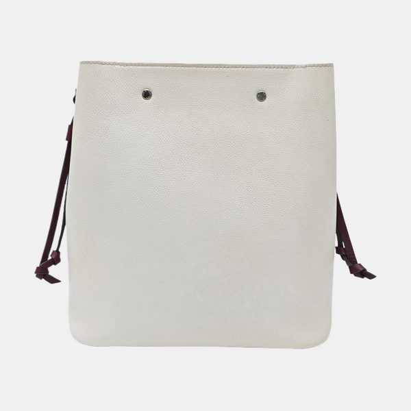 LOCKME PM Calfskin White