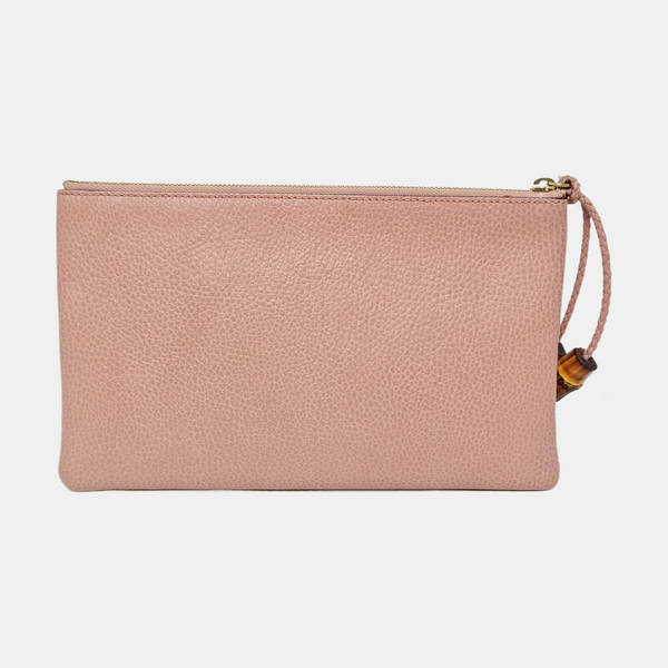 Calfskin Clutch Pink
