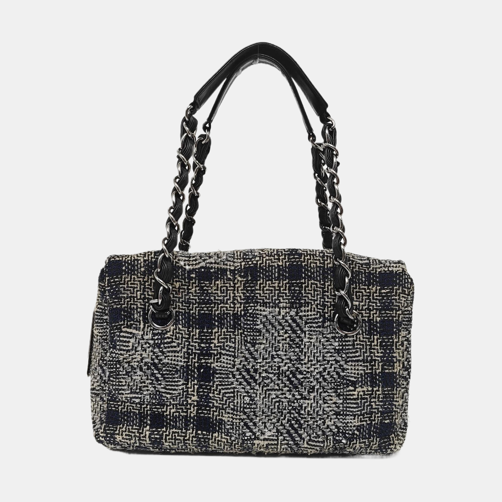 Fabric Top Handle Bag Multicolor