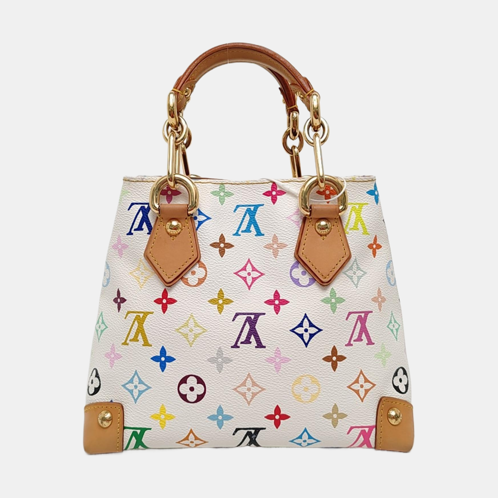 LV × TM AUDRA Monogram Coated Canvas White