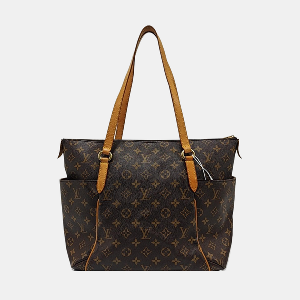 TOTALLY MM Monogram Coated Canvas Brown