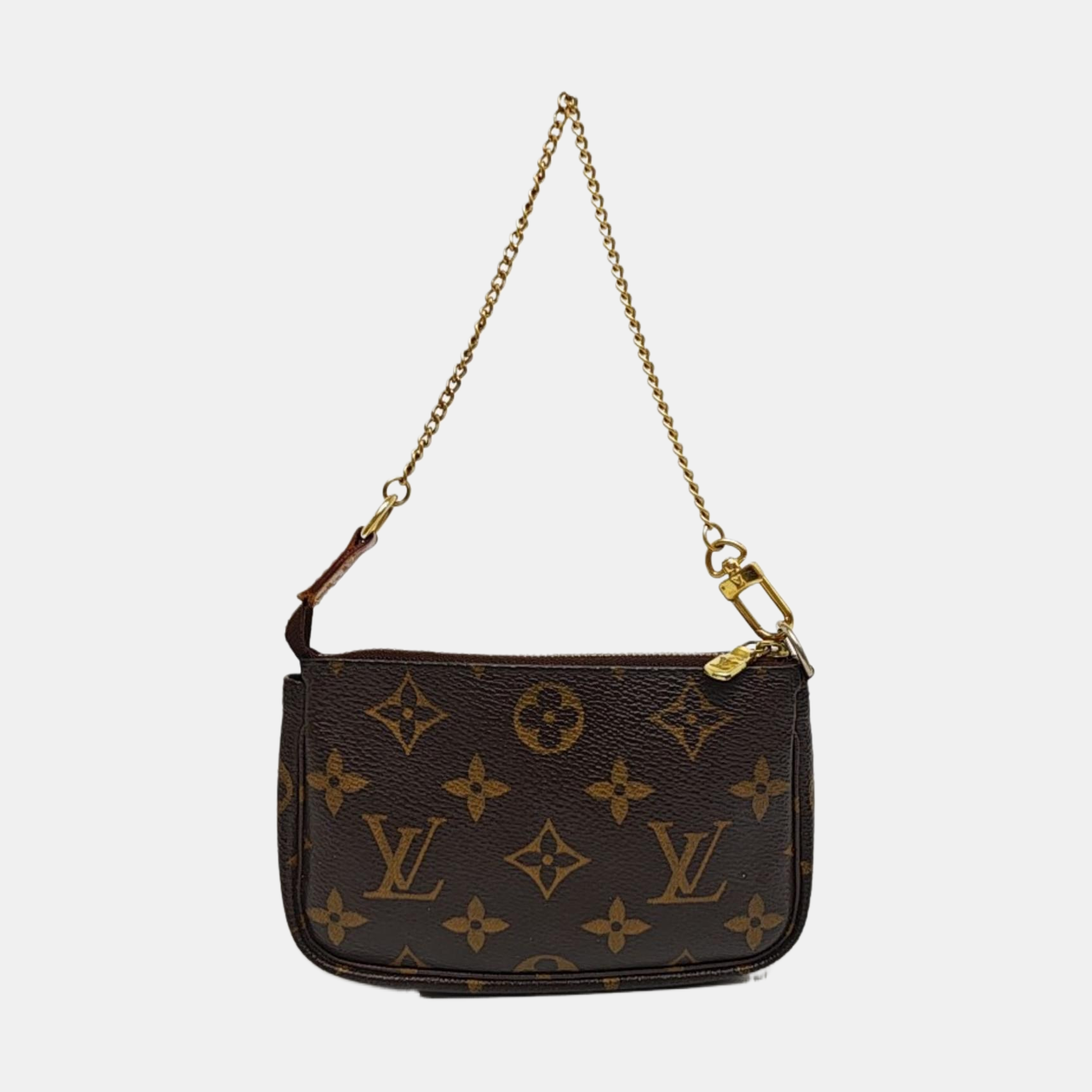 ACCESSOIRES Mini Monogram Coated Canvas Brown