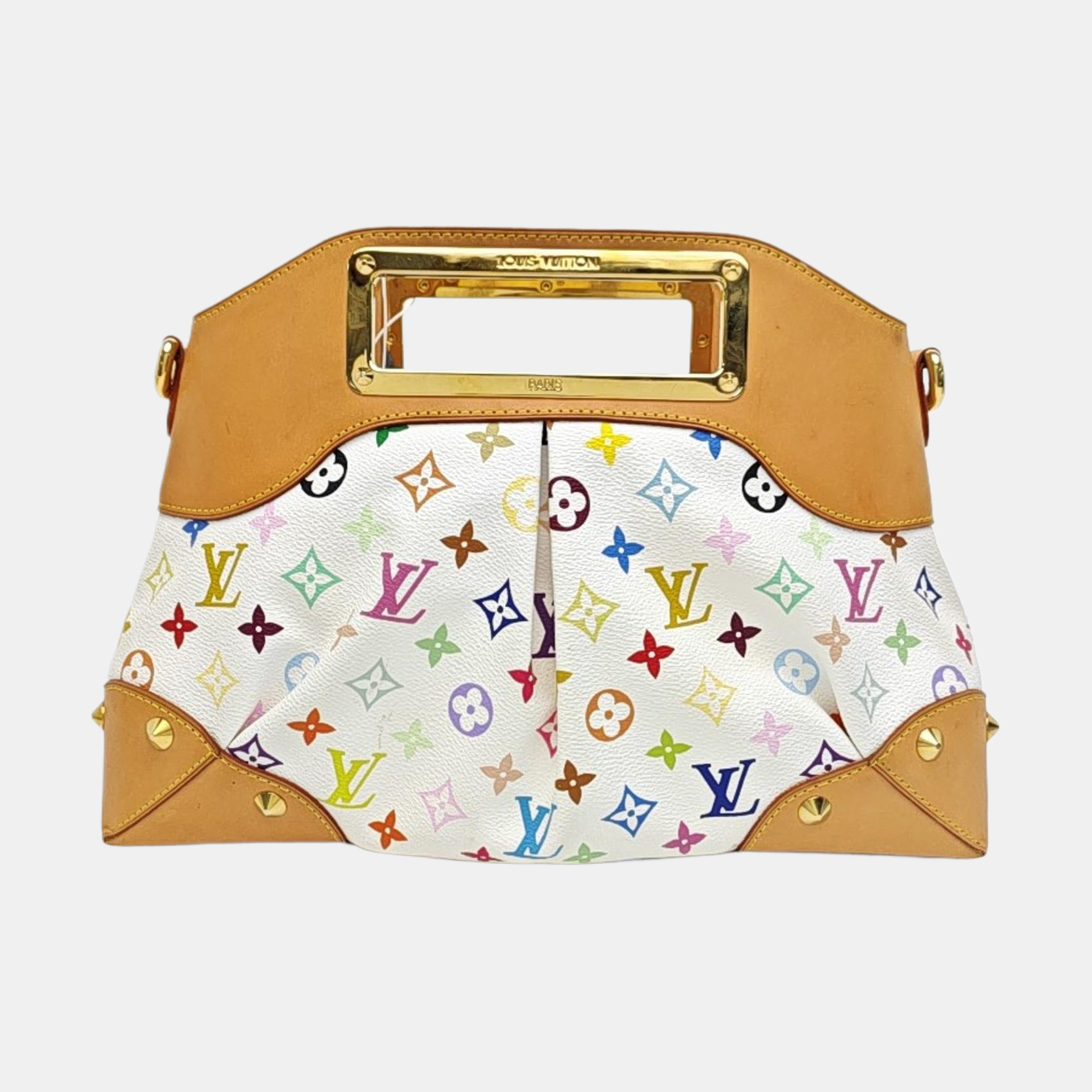 LV × TM JUDY MM Monogram Coated Canvas White