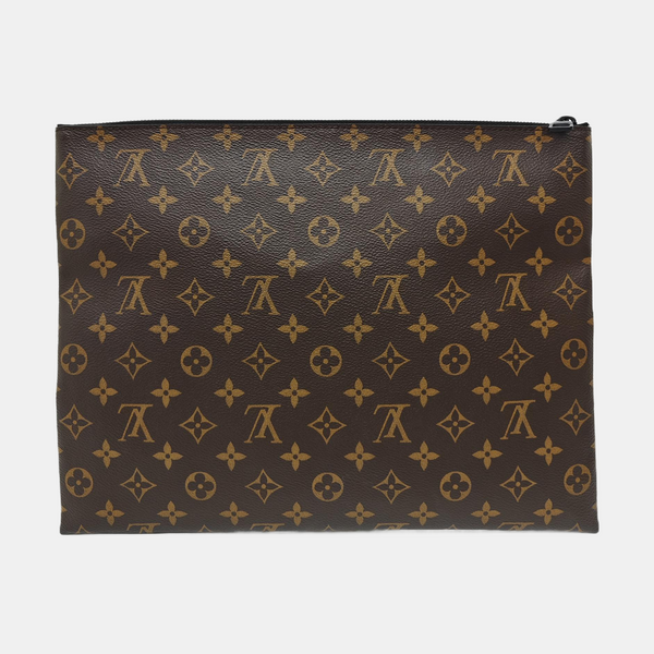 A4 Monogram Coated Canvas Brown