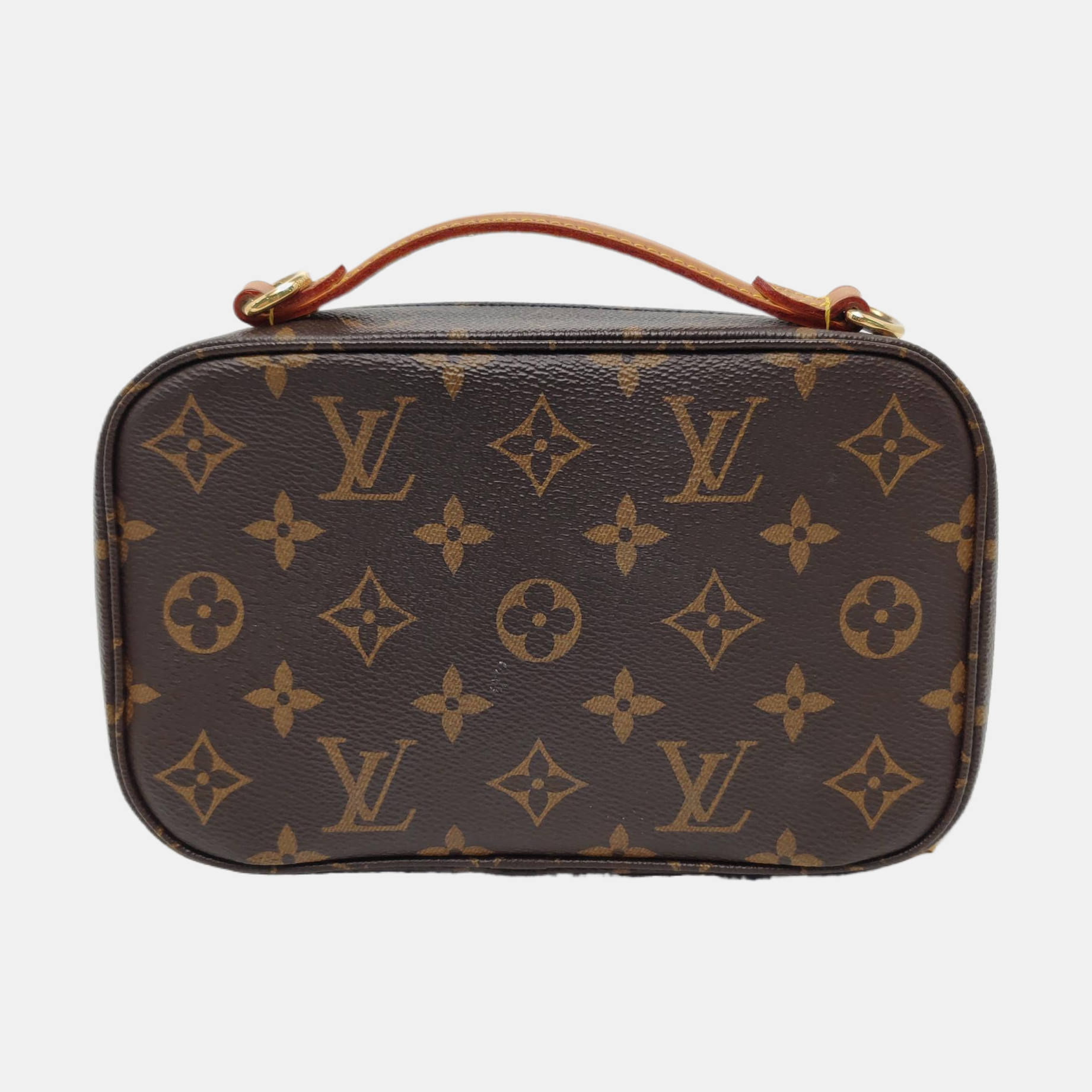 UTILITY Monogram Coated Canvas Brown