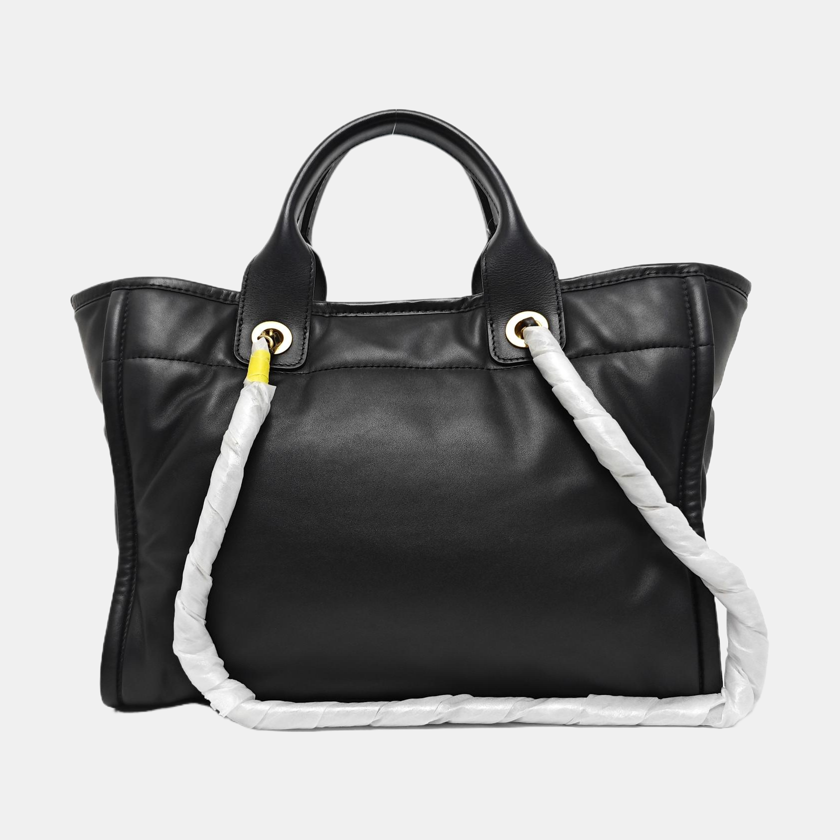 DEAUVILLE Small Calfskin Black