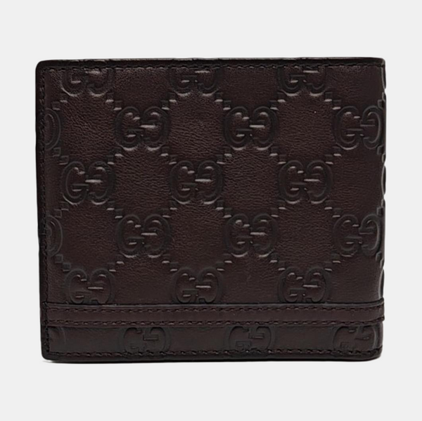 Signature Monogram Calfskin Brown