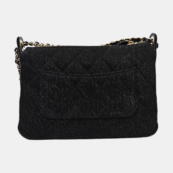 Quilted Canvas Black