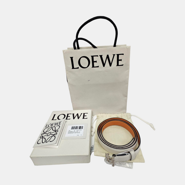 Leather Belt White