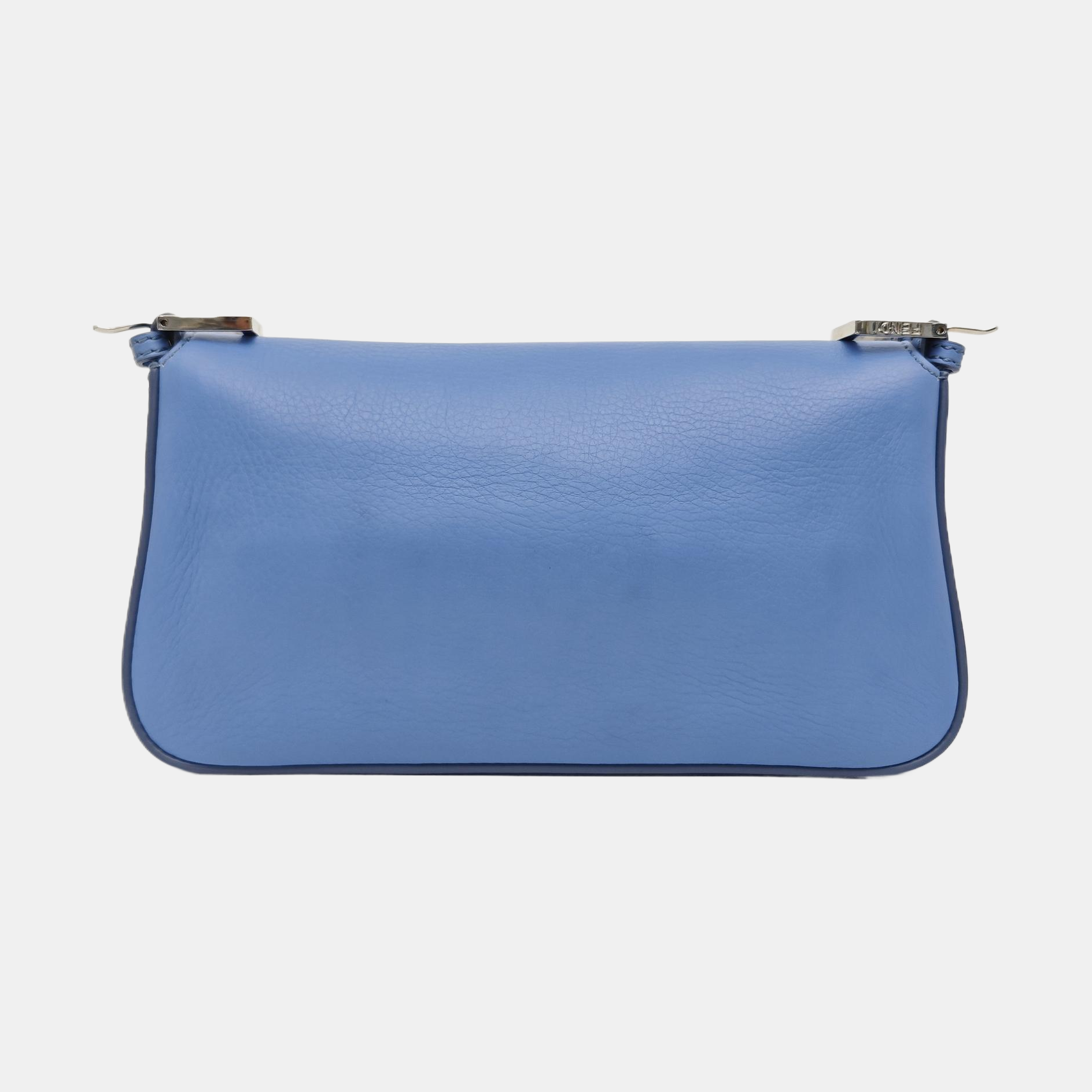 Baguette Medium Calfskin Blue