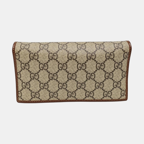 Horsebit 1955 WOC Monogram Coated Canvas Beige