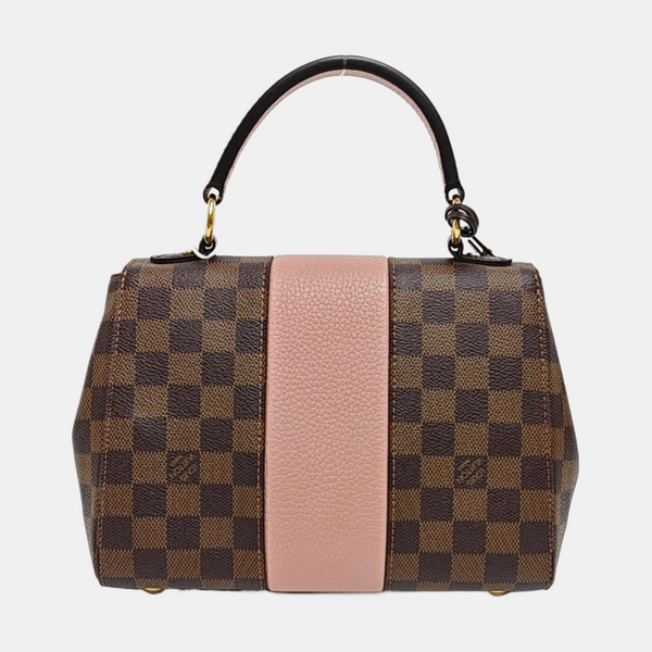 BOND STREET BB Damier Ebene Coated Canvas Brown