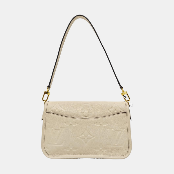 DIANE Monogram Calfskin Beige