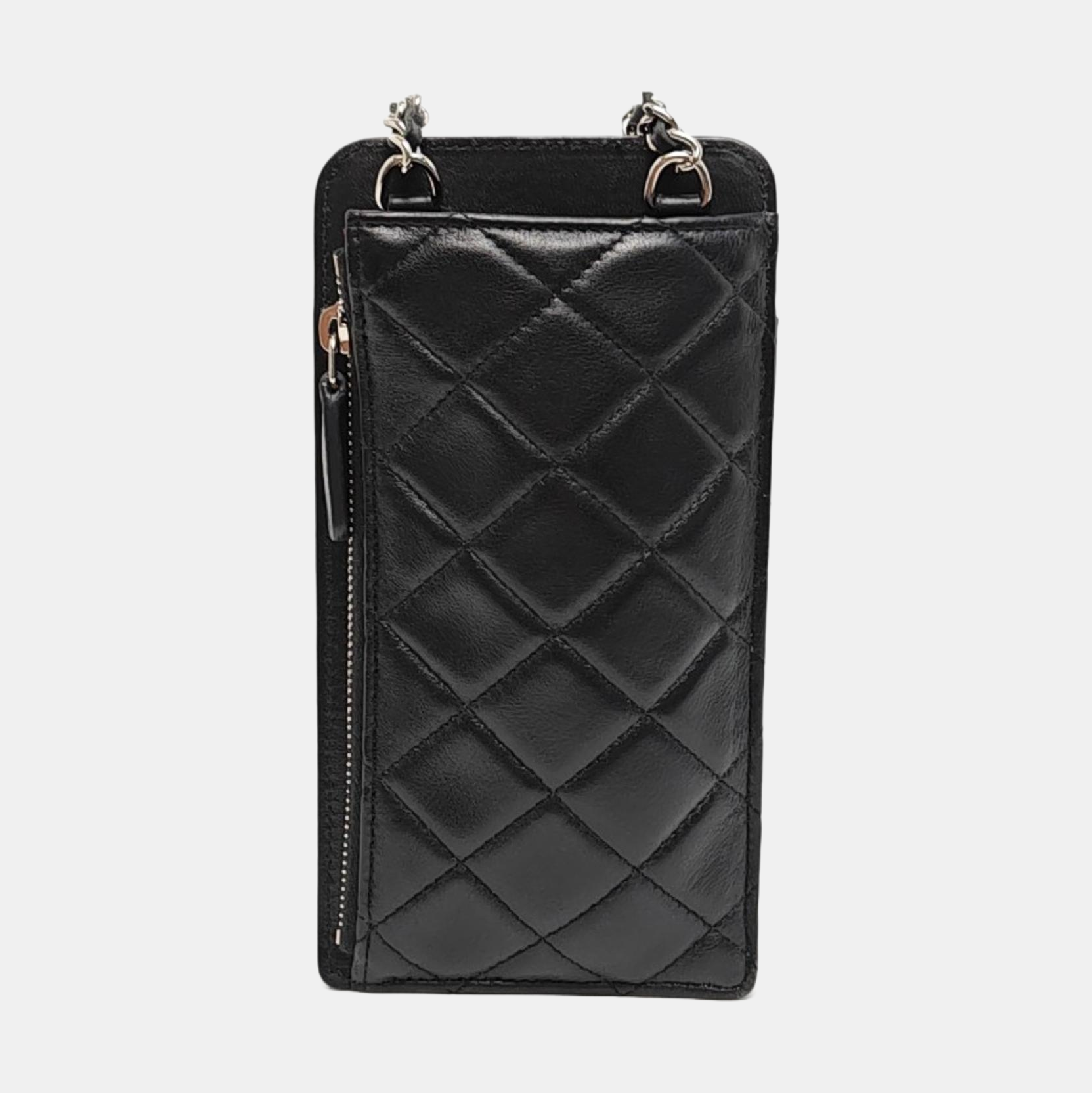 Quilted Lambskin Black