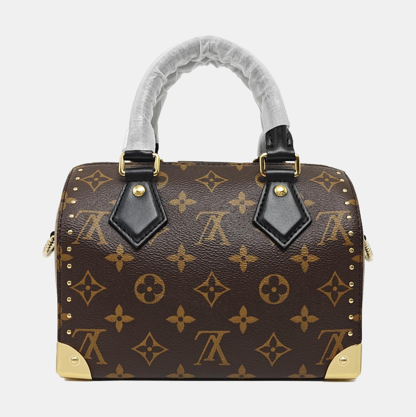 SPEEDY TRUNK 20 Monogram Coated Canvas Brown