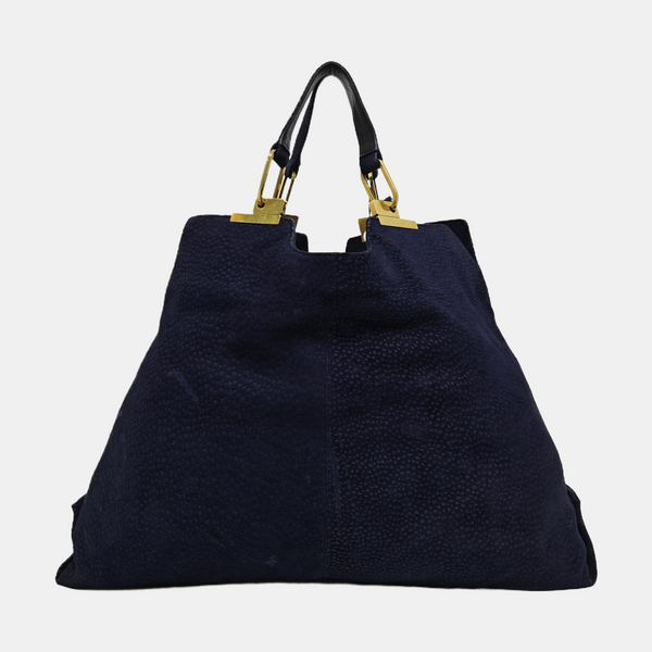 Fabric Tote Bag Blue