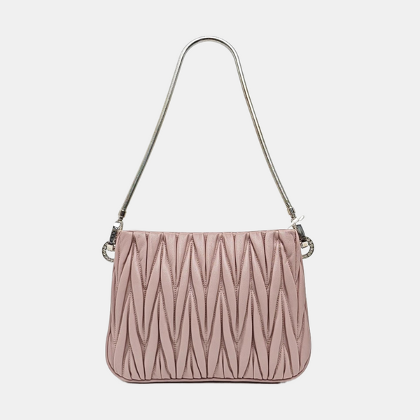 Matelassé Quilted Lambskin Pink