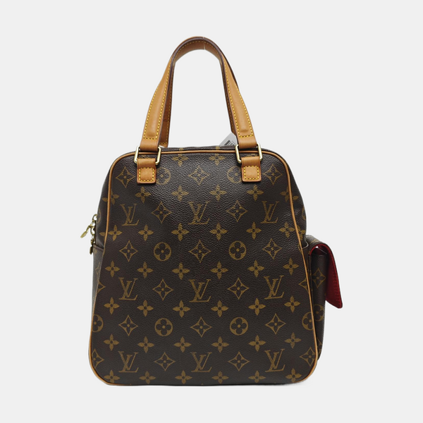 EXCENTRI-CITE Monogram Coated Canvas Brown